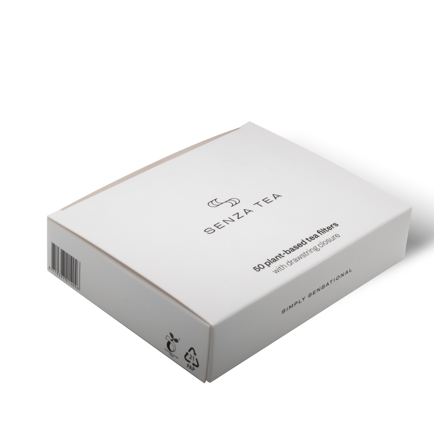 Vinabo 400 stuks theefilters, 7 cm x 9 cm, theefilters met trekkoord, wegwerpfilters voor losse thee, gearomatiseerde thee, specerijen, vanille, lavendel, koffie