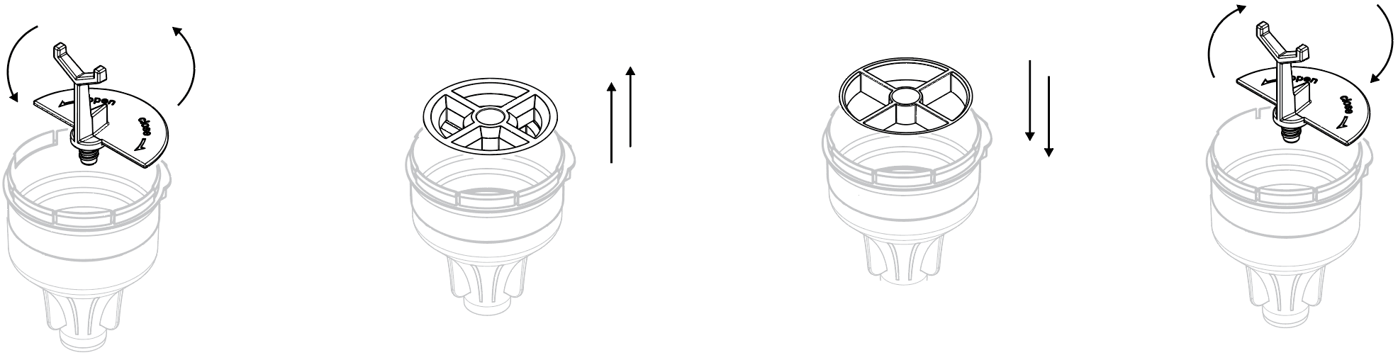 Portioneringswiel vervangen